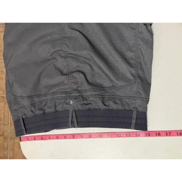 Athleta Ladies Grey Skort Shorts Size 4 Woman's Activewear Gym Tennis Stretch - Picture 12 of 14